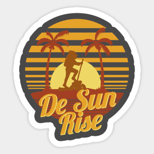 De Sun Rise Sticker